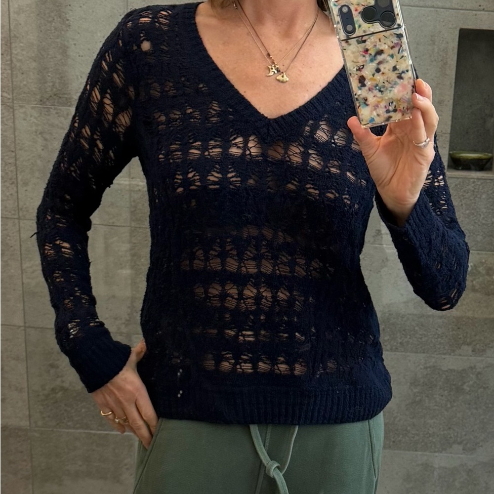 Rag and Bone navy sweater XS